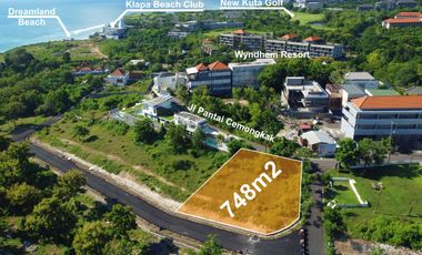 Freehold - Land sale 748m² di Cemongkak Bingin Beach Pecatu