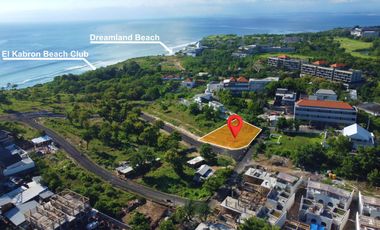Freehold - Land sale 748m² di Cemongkak Bingin Beach Pecatu