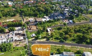 Freehold - Land sale 748m² di Cemongkak Bingin Beach Pecatu