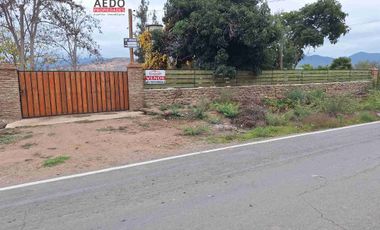Se Venden Terrenos Planos de 5000 m2, con Rol propio. Parcelación sector Ex Asentamiento El Melón, comuna de Nogales,  Región de Valparaíso.