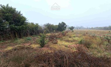 Se Venden Terrenos Planos de 5000 m2, con Rol propio. Parcelación sector Ex Asentamiento El Melón, comuna de Nogales,  Región de Valparaíso.