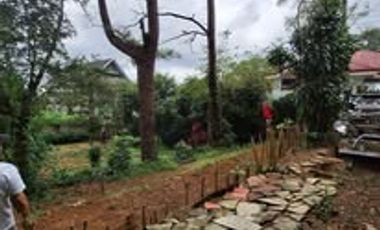 Baguio Prime Lot - Flat Terrain fully fenced with 22 meters frontage Near the Mansion House