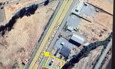 Terreno en venta, costado carretera, longitud. Sur San Fernando