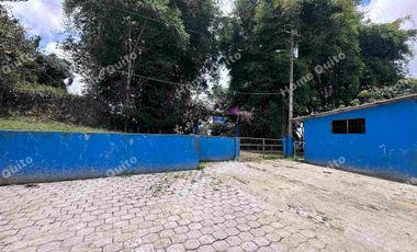 Hacienda en venta en san miguel de los bancos km 71.5 en la via calacali la independencia