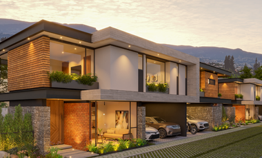 Casas de 3 dorm en innovador proyecto en Tumbaco desde 224m2, Entrega 2026 y 2027