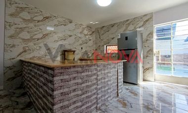 ALQUILER DE CASA AMOBLADA – PRIMER PISO EN URB. LAS DUNAS – ICA