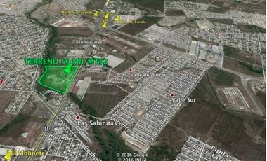 Terreno Industrial en Renta sobre la calle Arturo B de la Garza
