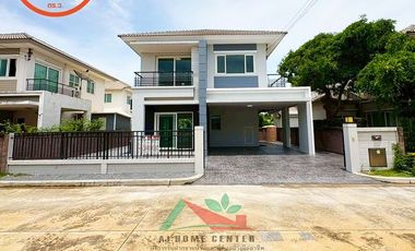 รีโนเวทใหม่ขาย 4.7 ล้าน  บ้านเดี่ยว52.5ตรว. ม.เดอะแกรนด์ พระราม2   กู้ได้เต็ม มีบริการรับผ่อนตรง