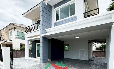รีโนเวทใหม่ขาย 4.7 ล้าน  บ้านเดี่ยว52.5ตรว. ม.เดอะแกรนด์ พระราม2   กู้ได้เต็ม มีบริการรับผ่อนตรง