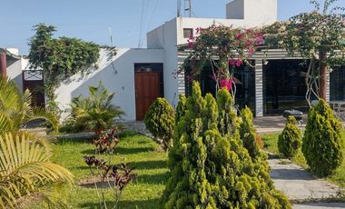 VENDO CASA DE CAMPO CON PISCINA Y HUERTO EN CHINCHA BAJA