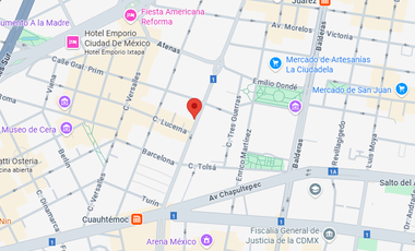 DEPARTAMENTO EN REMATE BANCARIO JUAREZ, CUAUHTEMOC, CDMX