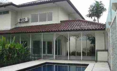 For Rent House with Garden & Private Pool, Inside Compound - Pondok Indah, Jakarta Selatan