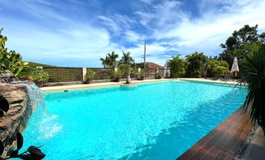 House and lot for SALE Consolacion Cebu with Huge pool situated highest peak of the community