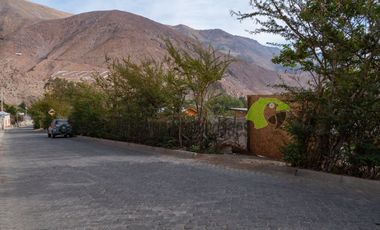 En Paihuano, Valle del Elqui, venta de sitio urbano de 600 m2. $49 millones