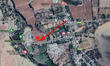 En Paihuano, Valle del Elqui, venta de sitio urbano de 600 m2. $49 millones