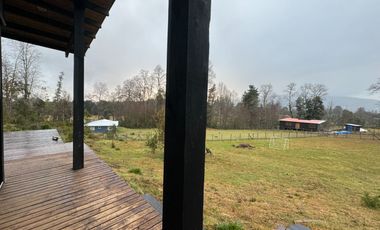 Casa en parcela ubicada a 20 minutos de Villarrica