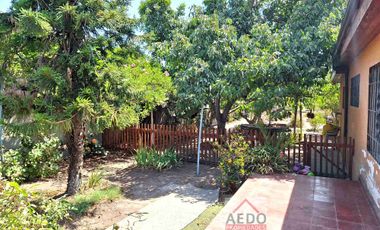 Se  Vende Linda Amplia  y Funcional casa de un piso, aislada Gran Terreno Urbano, comuna de Quillota