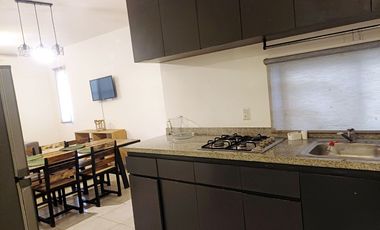 DEPARTAMENTO AMUEBLADO Y EQUIPADO  EN RENTA EN PUERTO MORELOS , MUY CERCA DEL MAR $12,000