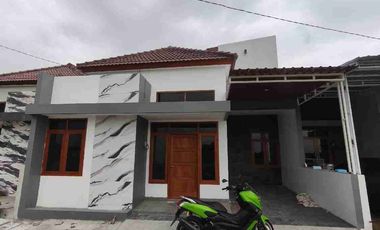 Rumah solo baru type 100/86 550jt termurah