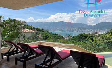 Residencia de Lujo Frente al Mar con Alberca y Vista Panorámica