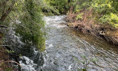 Orilla Río 3,7 Hectáreas 14Km Villarrica 11Pavimento 3 Ripio