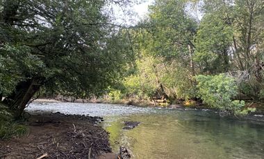 Orilla Río 3,7 Hectáreas 14Km Villarrica 11Pavimento 3 Ripio