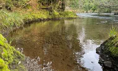 Orilla Río 3,7 Hectáreas 14Km Villarrica 11Pavimento 3 Ripio
