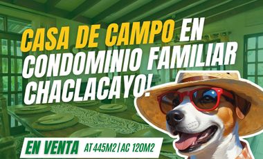 Casa de campo con jardín, chimenea y jacuzzi en Chaclacayo