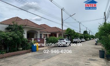 Single-storey detached house, 63 sq m, Worin Rangsit Village, Khlong 3, near Future Park Rangsit, Rangsit-Nakhon Nayok Road, Lam Luk Ka Khlong 3 Road,