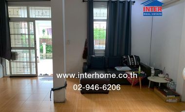 Single-storey detached house, 63 sq m, Worin Rangsit Village, Khlong 3, near Future Park Rangsit, Rangsit-Nakhon Nayok Road, Lam Luk Ka Khlong 3 Road,