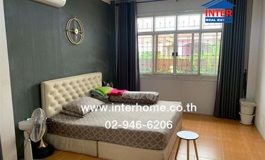 Single-storey detached house, 63 sq m, Worin Rangsit Village, Khlong 3, near Future Park Rangsit, Rangsit-Nakhon Nayok Road, Lam Luk Ka Khlong 3 Road,