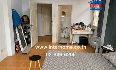 Single-storey detached house, 63 sq m, Worin Rangsit Village, Khlong 3, near Future Park Rangsit, Rangsit-Nakhon Nayok Road, Lam Luk Ka Khlong 3 Road,