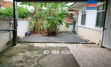 Single-storey detached house, 63 sq m, Worin Rangsit Village, Khlong 3, near Future Park Rangsit, Rangsit-Nakhon Nayok Road, Lam Luk Ka Khlong 3 Road,