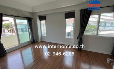 2-storey detached house, 50.1 sq.w., Pruksa Lada Bangna Village, ABAC Alley, Bangna-Trad Road, Burapha Withi Expressway, Bang Bo, Samut Prakan