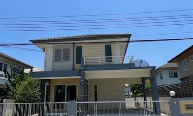 2-storey detached house, 50.1 sq.w., Pruksa Lada Bangna Village, ABAC Alley, Bangna-Trad Road, Burapha Withi Expressway, Bang Bo, Samut Prakan