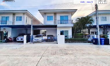 หมู่บ้านเดอะไนน์ ทำเล : รังสิต - คลอง 9 (B)