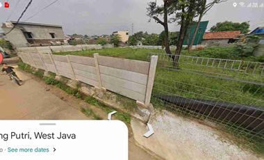 Tanah siap bangun @gunung putri cikeas bogor