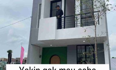 RUMAH 2 LANTAI CICILAN 4 JUTAAN DI TIMUR CIBUBUR
