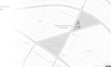 PARK CENTRAL TOWERS: 4BR Aquaview Gallery Villa For Sale, 422 sqm, 4 parking, P220M