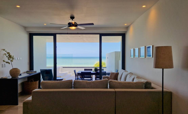 Departamento de lujo en primera fila con vista al mar en Telchac Puerto, Mérida