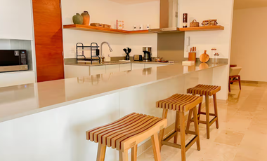 Departamento de lujo en primera fila con vista al mar en Telchac Puerto, Mérida