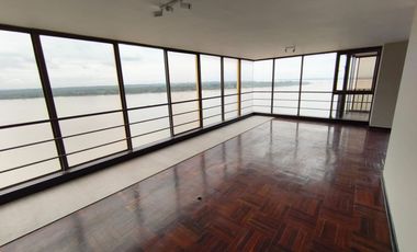 Arriendo departamento ,pleno Malecon , vista al rio .