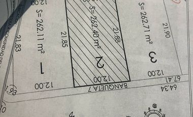 Terreno plano de 262 m2 en Fuentes Residencial en oportunidad