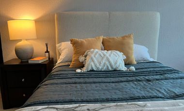 Estudio AmuebladO para ejecutivo con servicios en Residencial Gran jardín