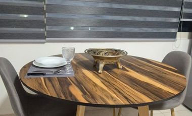Estudio AmuebladO para ejecutivo con servicios en Residencial Gran jardín