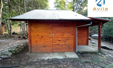 Curarrehue sector Caren parcela de 5.100m2 con casa y piscina a un costado carretera COD.VTAP224