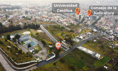 Terreno Esquinero 1069 m² – Vista Panorámica | Ubicación Privilegiada Ambato