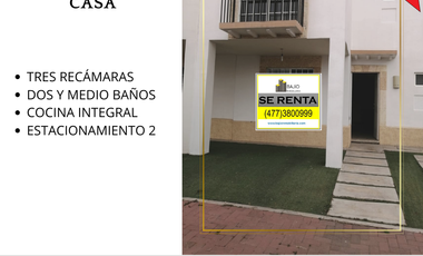 CASA EN RENTA EN EL DORADO, LEON GUANAJUATO