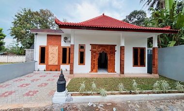 Rumah Baru Desain Etnik di Borobudur – Tanah Luas, Sisa 3 Unit, Cocok untuk Homestay