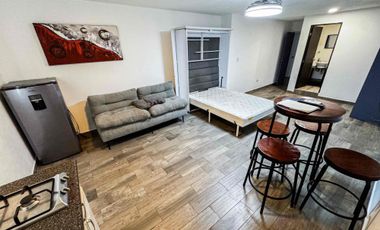 RENTO ESTUDIO AMUEBLADO POR LA GRAN PLAZA